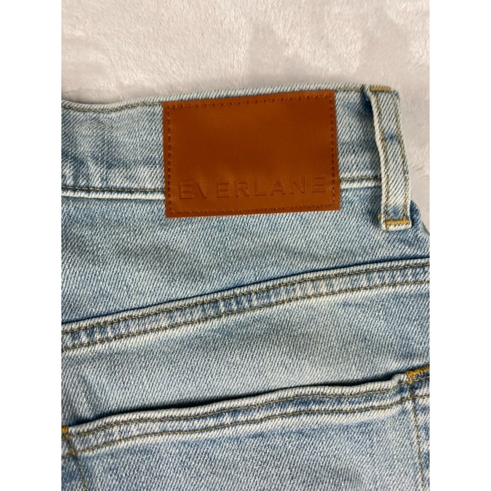 NWOT Everlane The Way-High Curve Jeans Women Sz 25L Tall Light Wash Barrel - Picture 9 of 14